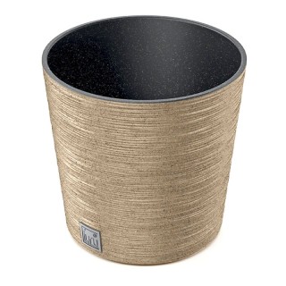 ΜΟΚΑ ΚΑΣΠΩ FURU ROUND ECO WOOD Φ 25X25 ΕΚ ΑΠΌ ΑΝΑΚΥΚΛΩΜΕΝΟ ΠΛΑΣΤΙΚΟ ΜΕ 33% ΞΥΛΟ