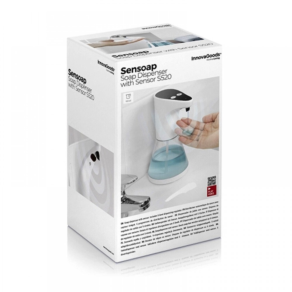 Dispenser με αισθητήρα κίνησης Innovagoods V0100647 διάφανο 520ml